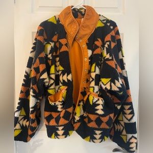 FREE PEOPLE FP Movement Rocky Ridge Jacket in Night Sky Combo